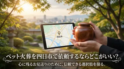 ペット火葬を四日市で依頼するならどこがいい？