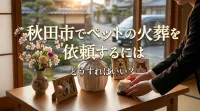 秋田市でペットの火葬を依頼するにはどうすればいい？