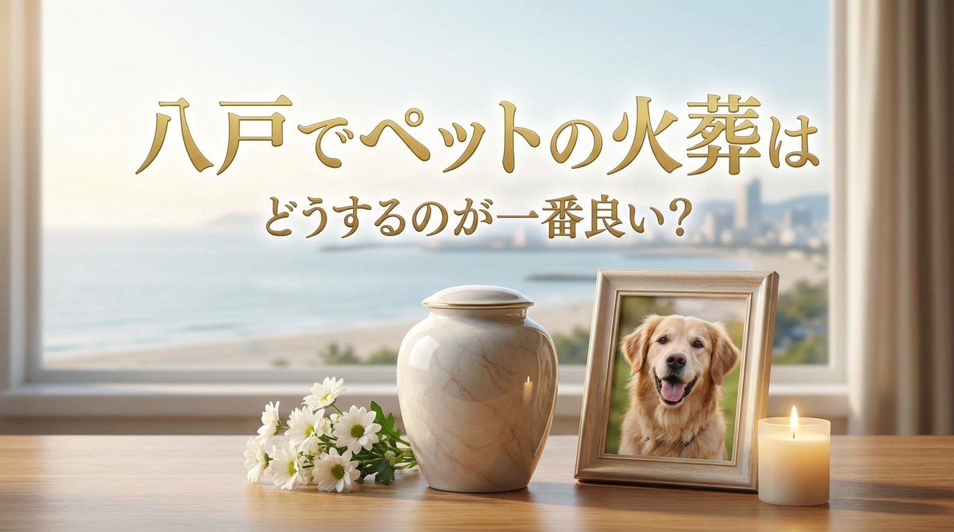 八戸でペットの火葬はどうするのが一番良い？