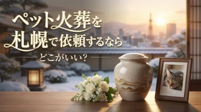 ペット火葬を札幌で依頼するならどこがいい？