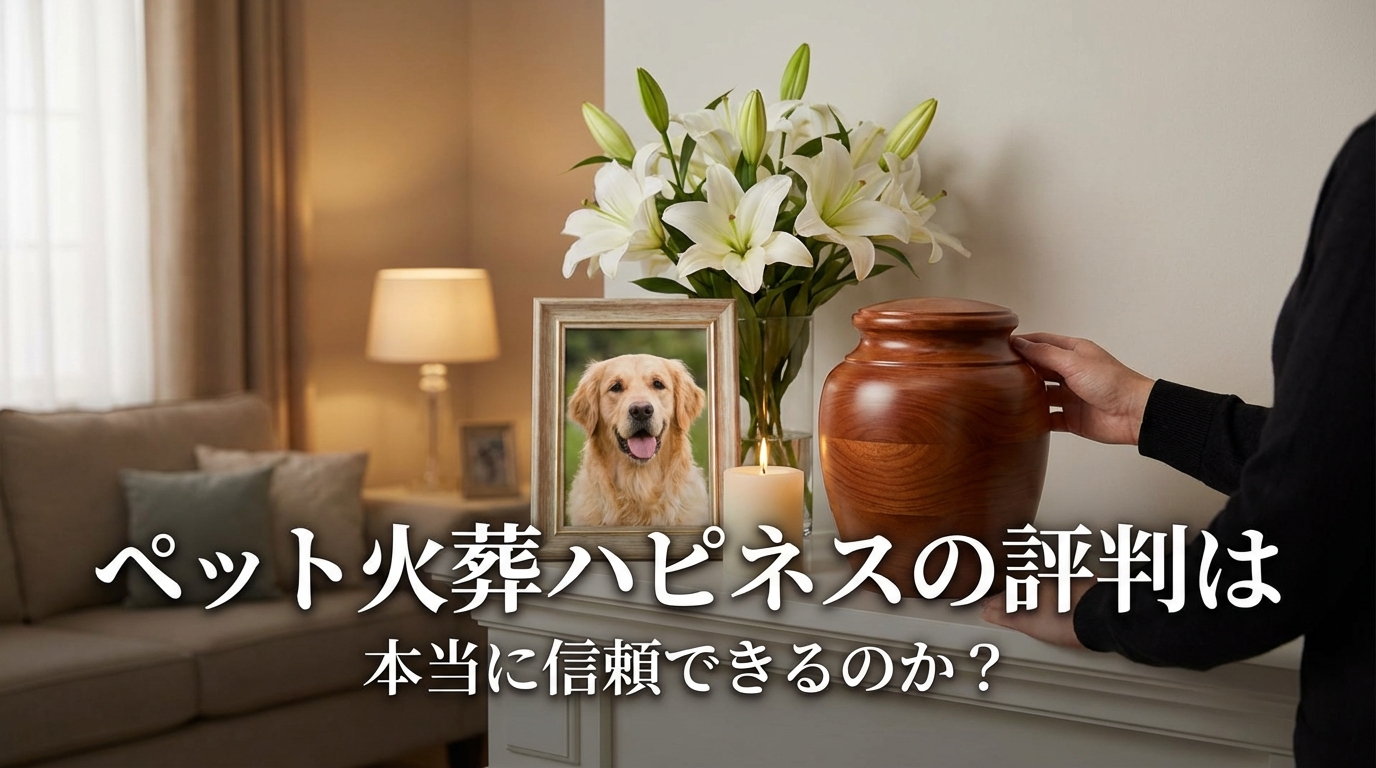 ペット火葬ハピネスの評判は本当に信頼できるのか？