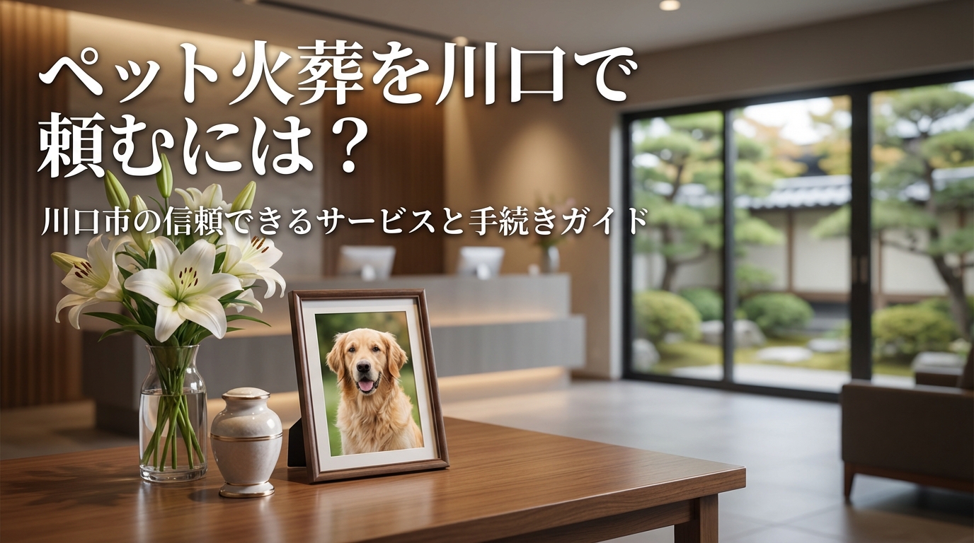 ペット火葬を川口で頼むには？