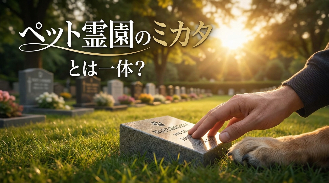 ペット霊園のミカタとは一体？