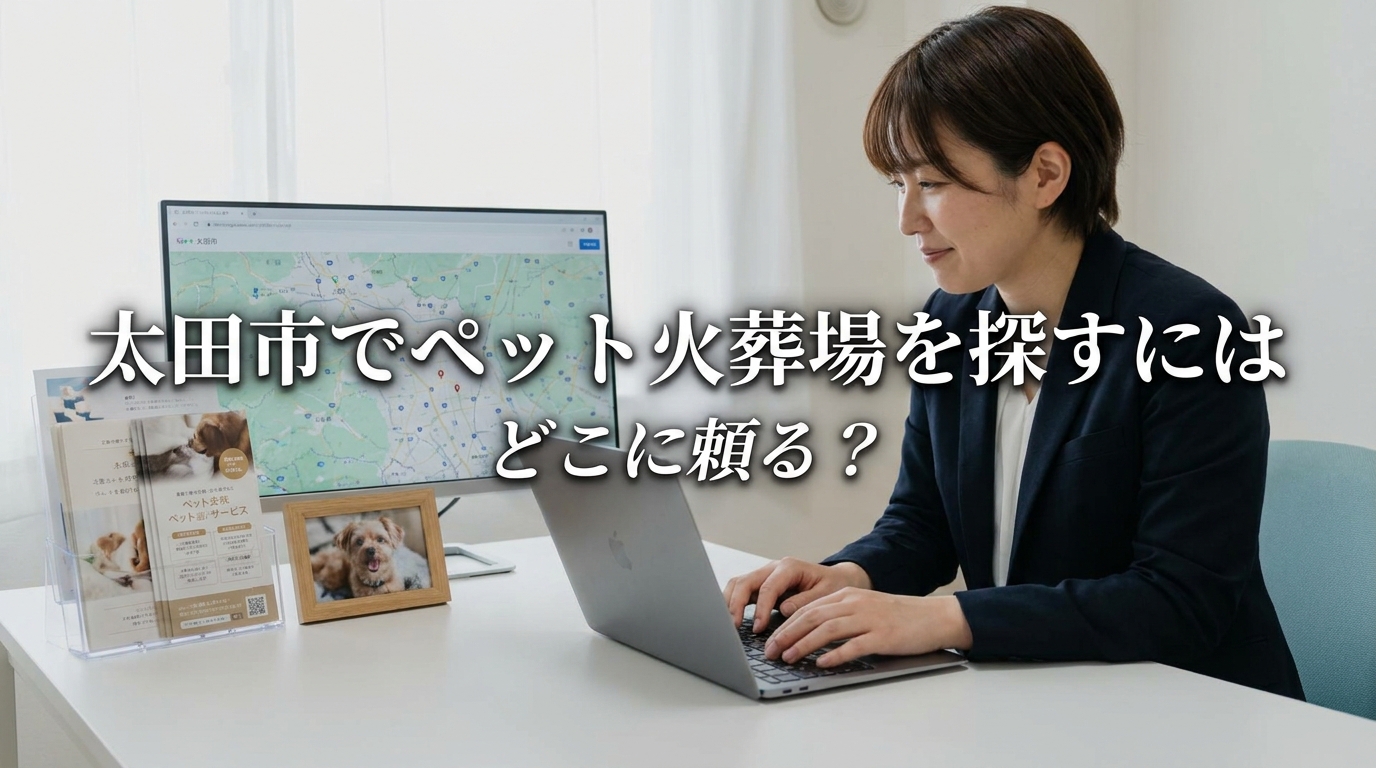 太田市でペット火葬場を探すにはどこに頼る？