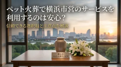 ペット火葬で横浜市営のサービスを利用するのは安心？