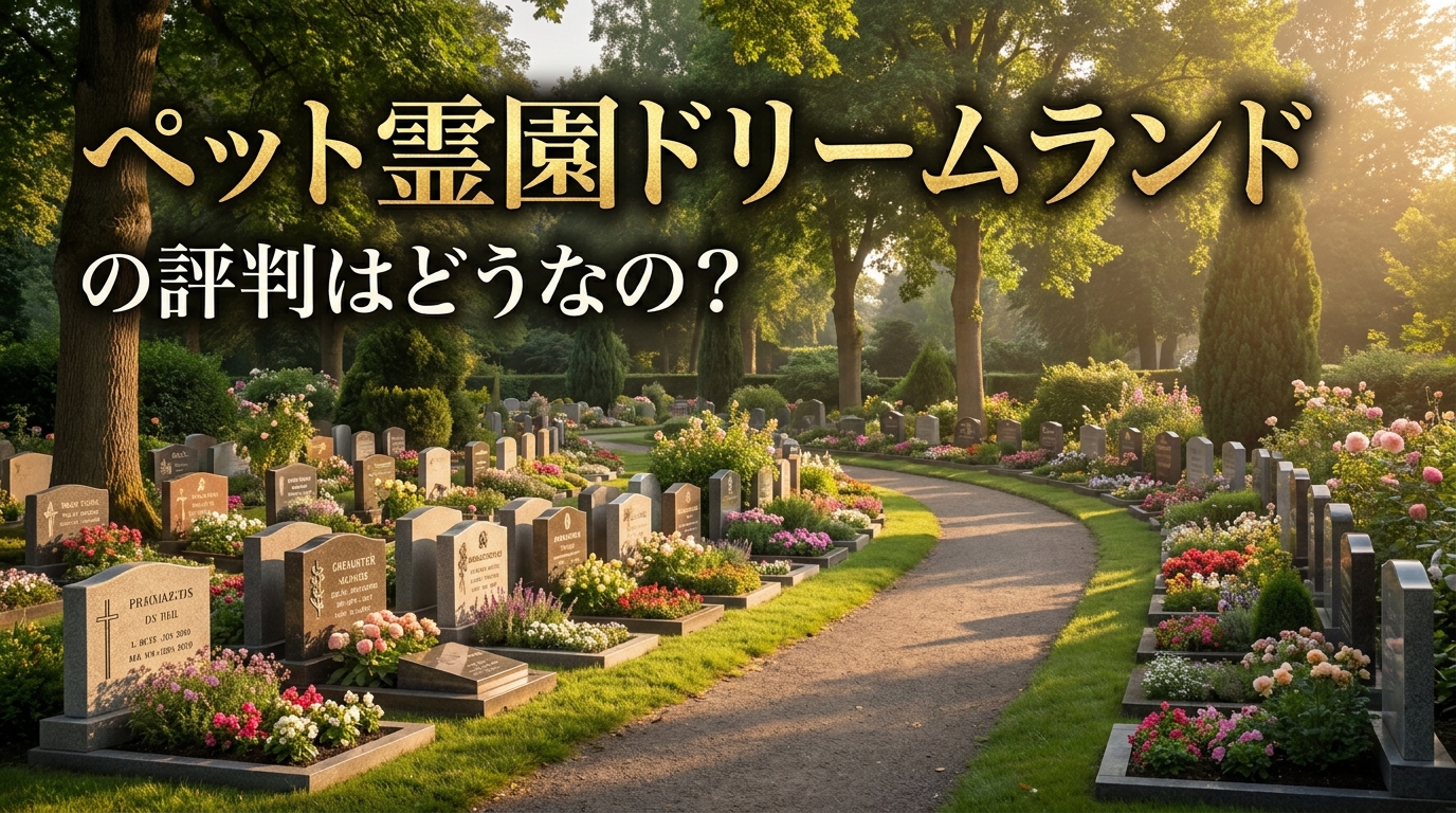 ペット霊園ドリームランドの評判はどうなの？