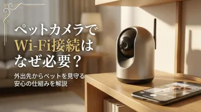 ペットカメラでWi-Fi接続はなぜ必要？