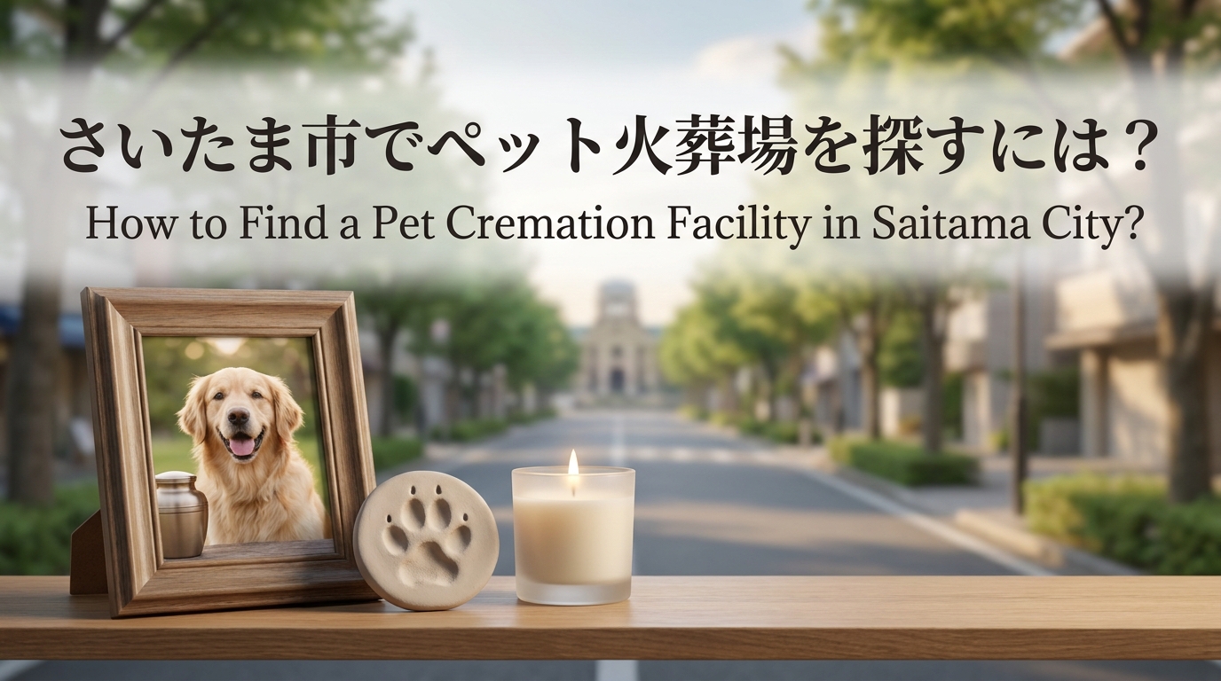 さいたま市でペット火葬場を探すには？