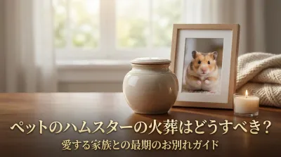 ペットのハムスターの火葬はどうすべき？