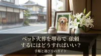 ペット火葬を堺市で依頼するにはどうすればいい？