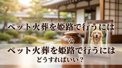 ペット火葬を姫路で行うにはどうすればいい？