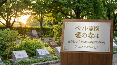ペット霊園 愛の森は安心して任せられる施設なのか？