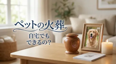 ペットの火葬は自宅でもできるの？