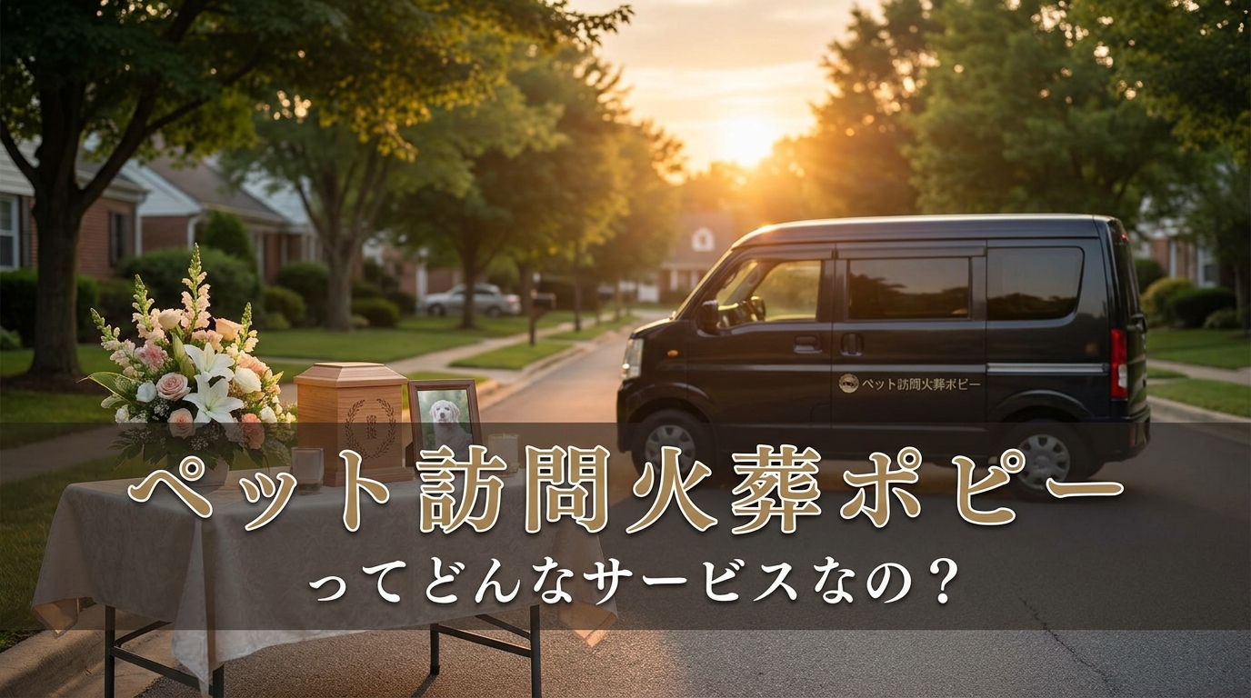 ペット 訪問 火葬 ポピーってどんなサービスなの？