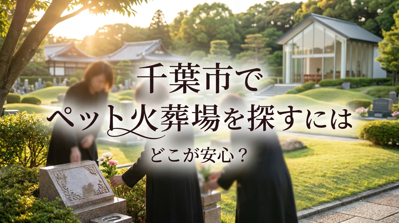 千葉市でペット火葬場を探すにはどこが安心？