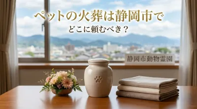ペットの火葬は静岡市でどこに頼むべき？