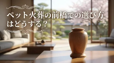 ペット火葬の前橋での選び方はどうする？