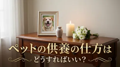 ペットの供養の仕方はどうすればいい？
