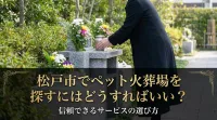 松戸市でペット火葬場を探すにはどうすればいい？