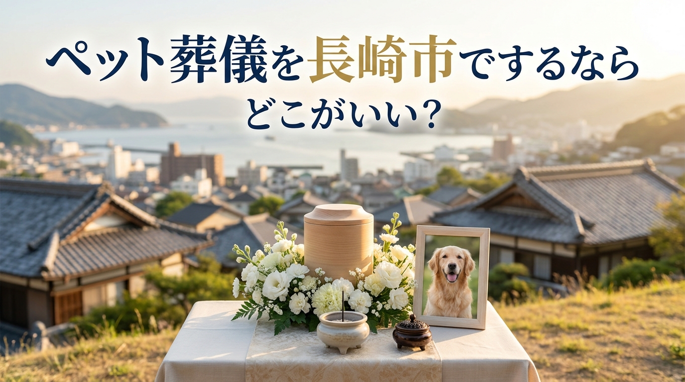 ペット葬儀を長崎市でするならどこがいい?