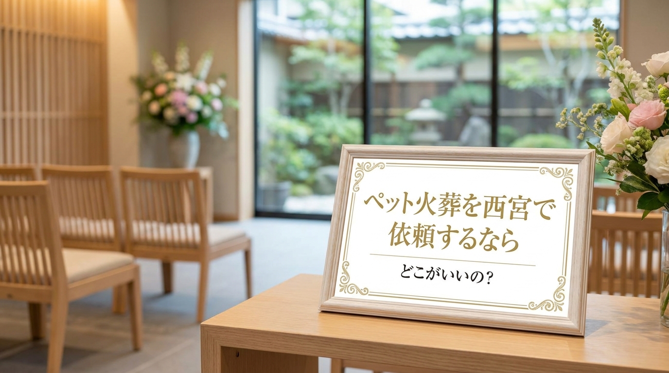 ペット火葬を西宮で依頼するならどこがいいの?