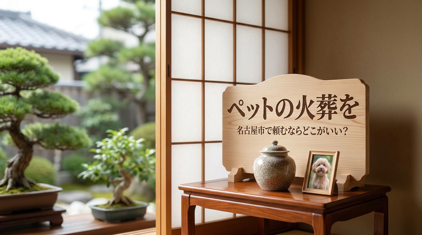 ペットの火葬を名古屋市で頼むならどこがいい？