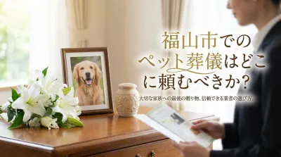 福山市でのペット葬儀はどこに頼むべきか？