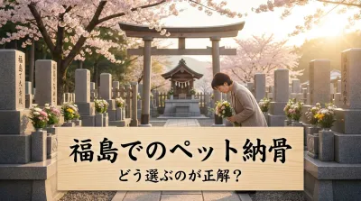 福島でのペット納骨はどう選ぶのが正解？