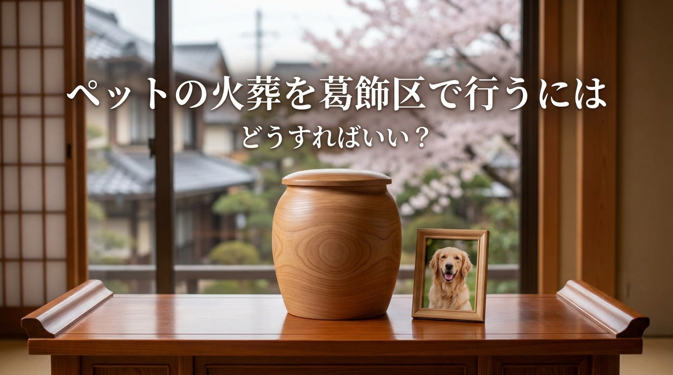 ペットの火葬を葛飾区で行うにはどうすればいい?