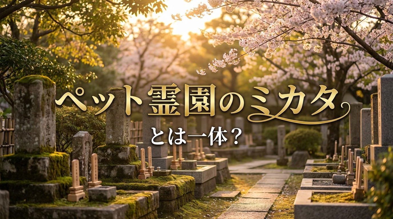 ペット霊園のミカタとは一体？