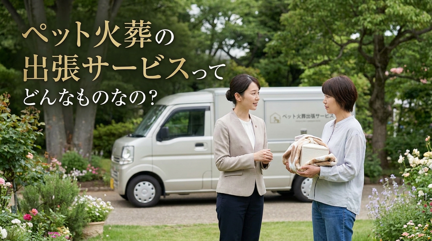 ペット火葬の出張サービスってどんなものなの?