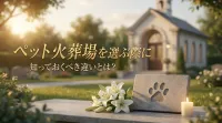 ペット火葬場を選ぶ際に知っておくべき違いとは？