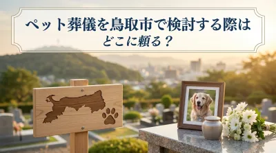 ペット葬儀を鳥取市で検討する際はどこに頼る？