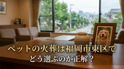 ペットの火葬は福岡市東区でどう選ぶのが正解？