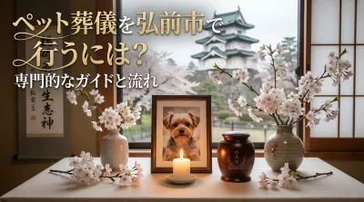 ペット葬儀を弘前市で行うには？