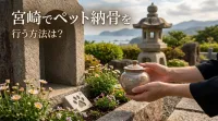 宮崎でペット納骨を行う方法は？