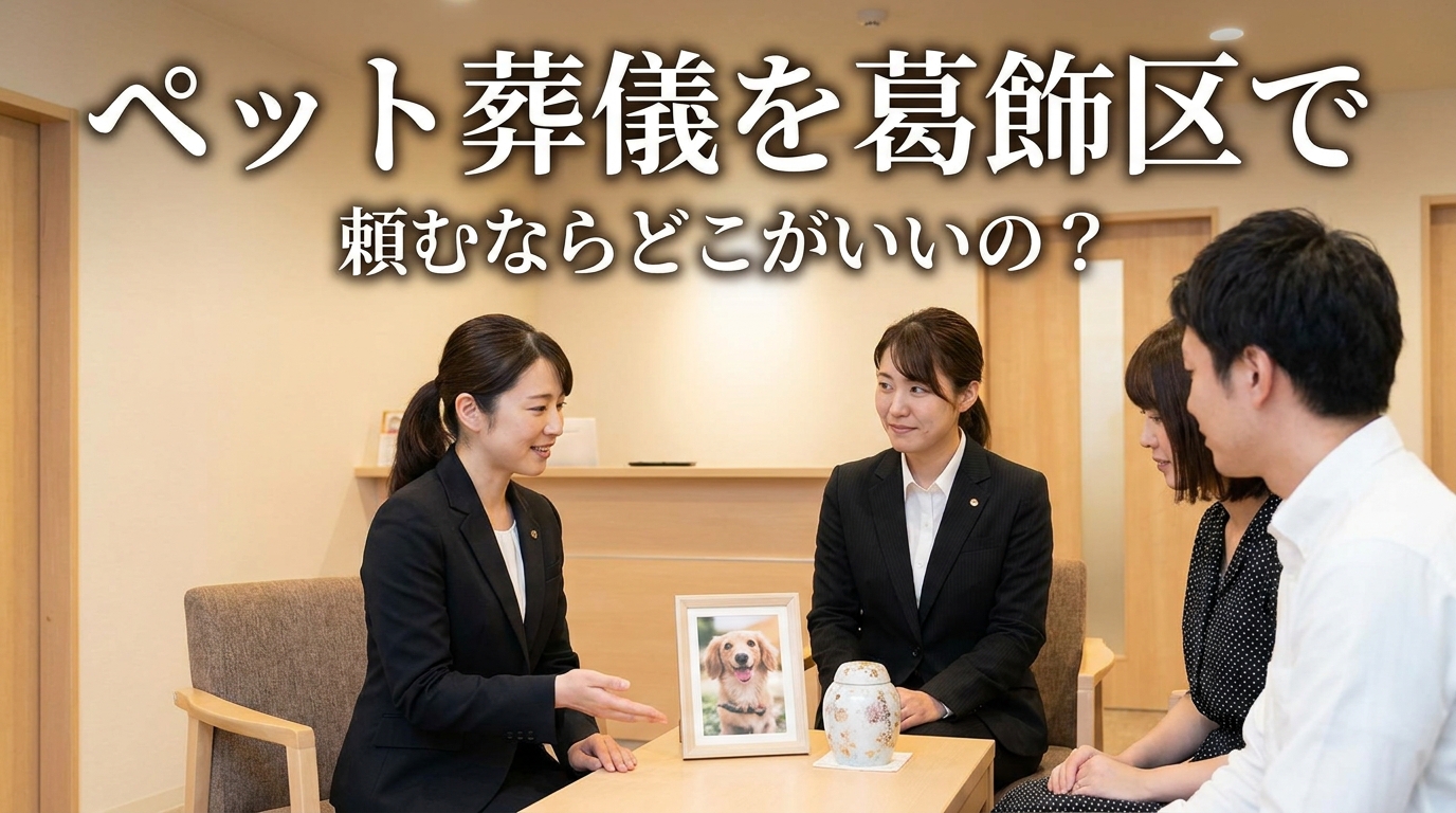 ペット葬儀を葛飾区で頼むならどこがいいの？