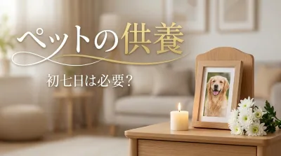 ペットの供養で初七日は必要？
