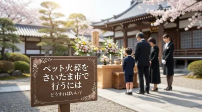 ペット火葬をさいたま市で行うにはどうすればいい？