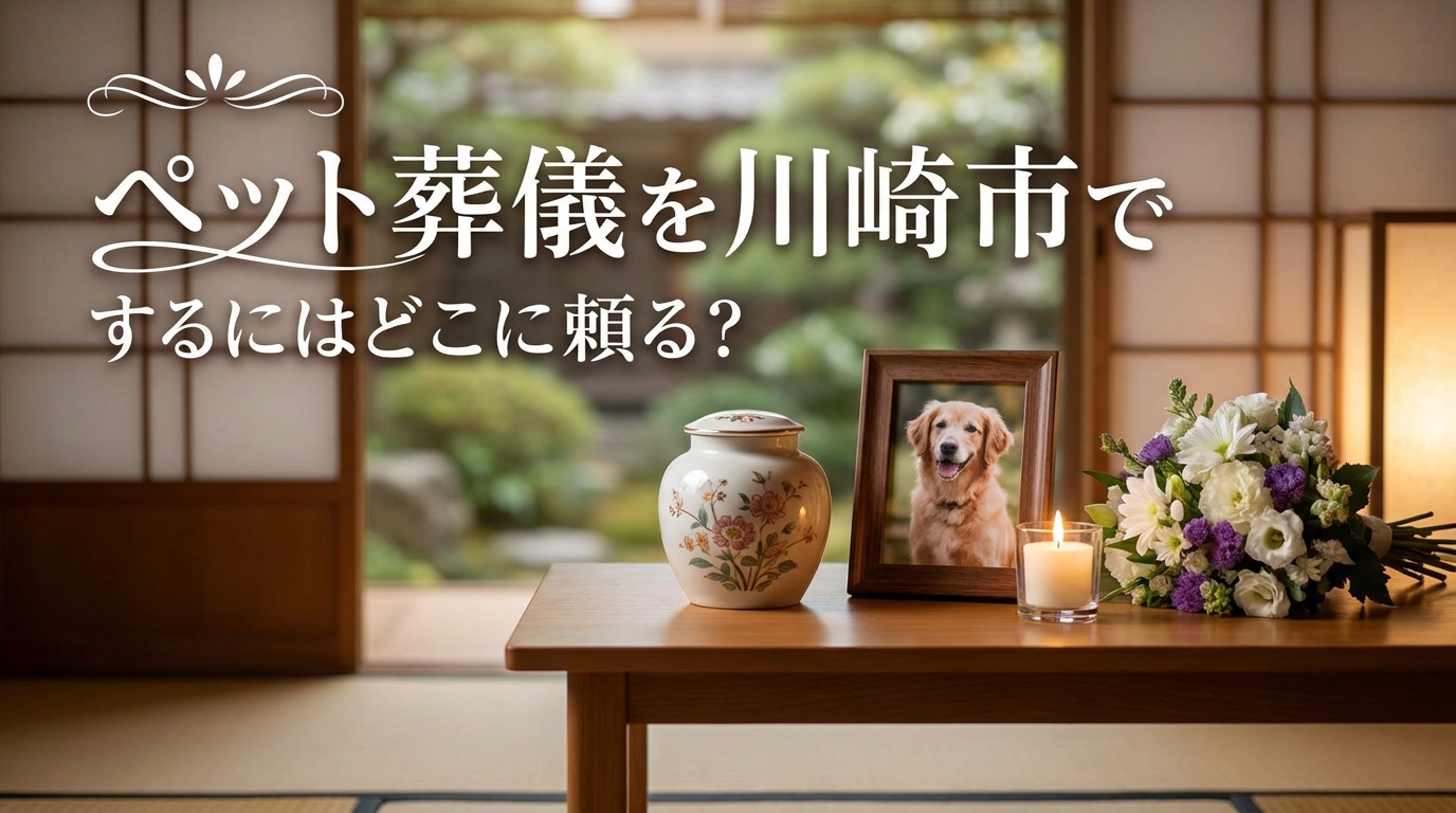 ペット葬儀を川崎市でするにはどこに頼る？