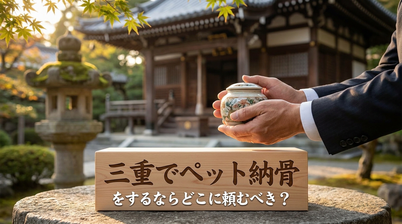 三重でペット納骨をするならどこに頼むべき？