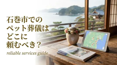 石巻市でのペット葬儀はどこに頼むべき？