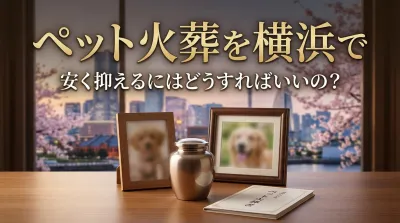 ペット火葬を横浜で安く抑えるにはどうすればいいの？