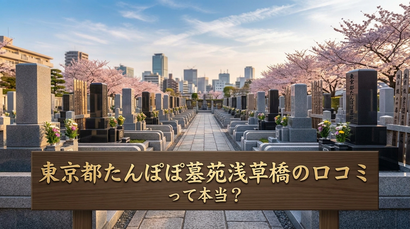 東京都たんぽぽ墓苑浅草橋の口コミって本当？