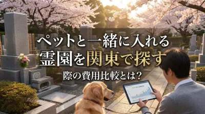 ペットと一緒に入れる霊園を関東で探す際の費用比較とは？