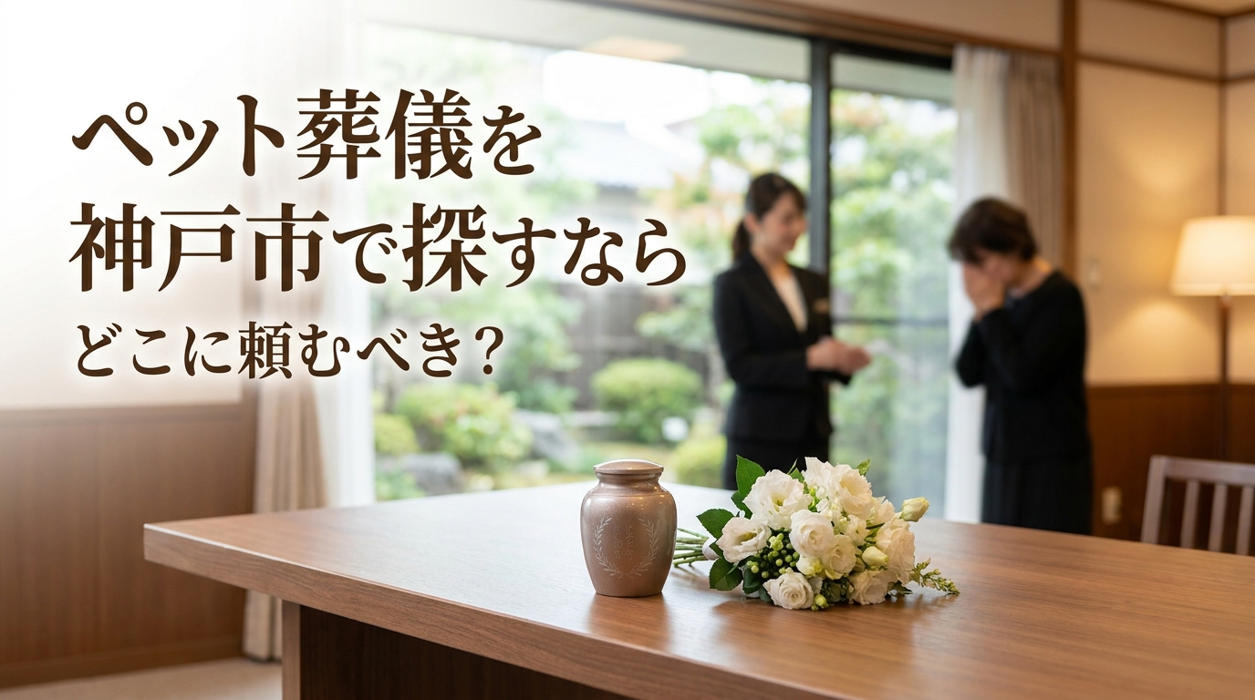 ペット葬儀を神戸市で探すならどこに頼むべき?
