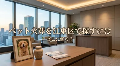ペット火葬を江東区で探すにはどこに頼る？