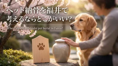 ペット納骨を福井で考えるならどこがいい？