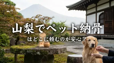 山梨でペット納骨はどこに頼むのが安心？