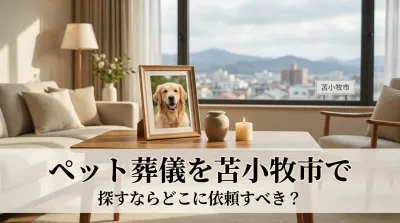 ペット葬儀を苫小牧市で探すならどこに依頼すべき？